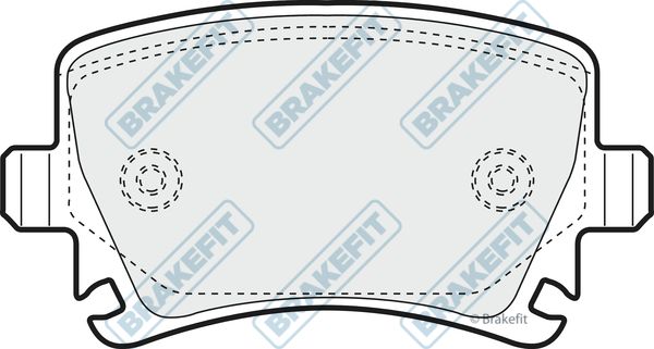 APEC BRAKING Piduriklotsi komplekt,ketaspidur PD3077